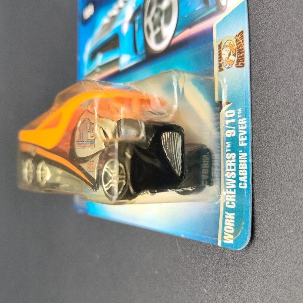 Hot Wheels #186 Cabbin' Fever 2003 Work Crewsers‎ 9/10 PR5 Truck & Card